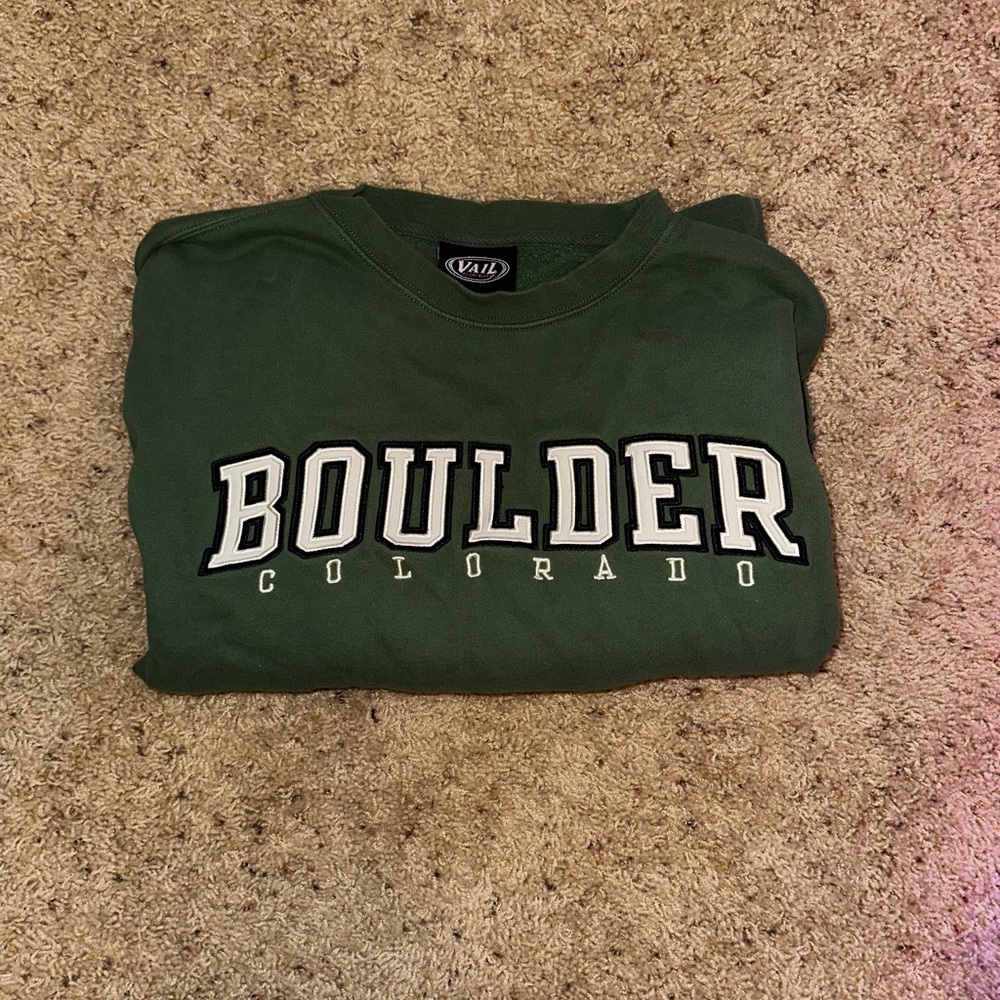 Vintage Boulder Colorado Crewneck